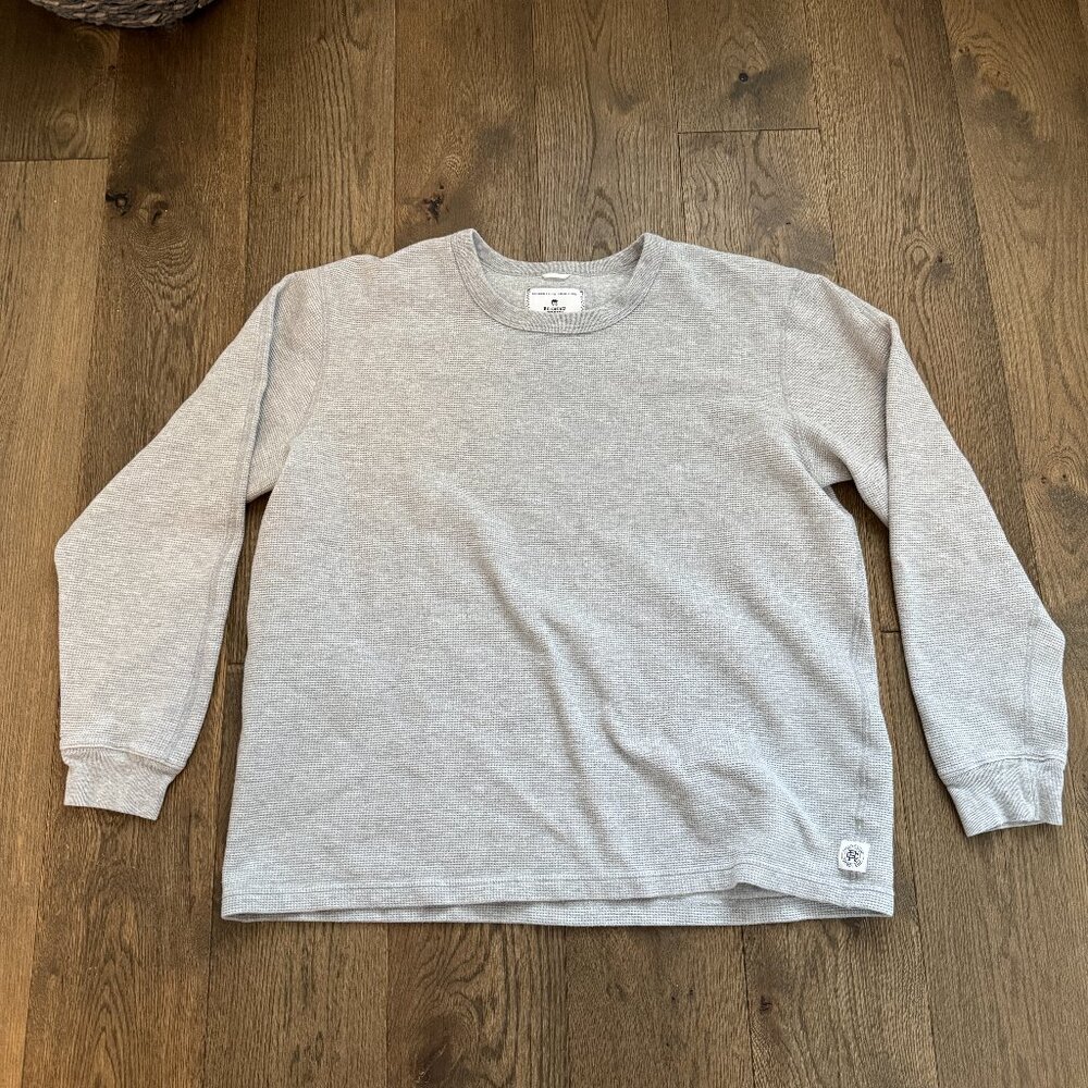 Reigning Champ Waffle Sweater XXL